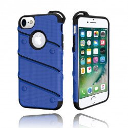 iPhone 7 Shockproof Hybrid Case (Blue)